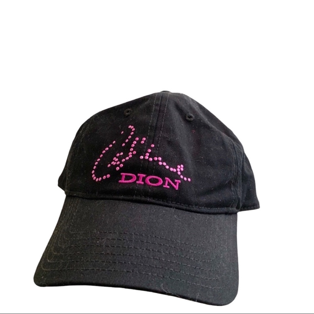 RARE! Celine Dion Pink Rhinestone Bling Concert Tour Hat